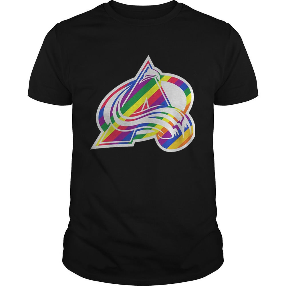 Colorado Avalanche Ccm Black Jersey Shirt